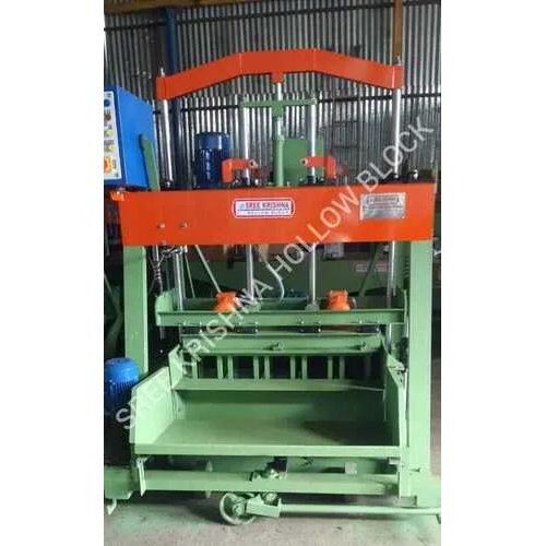 Solid Block Making Machine - High Precision Steel Frame, Efficient Hydraulic Press System, User-Friendly Control Panel