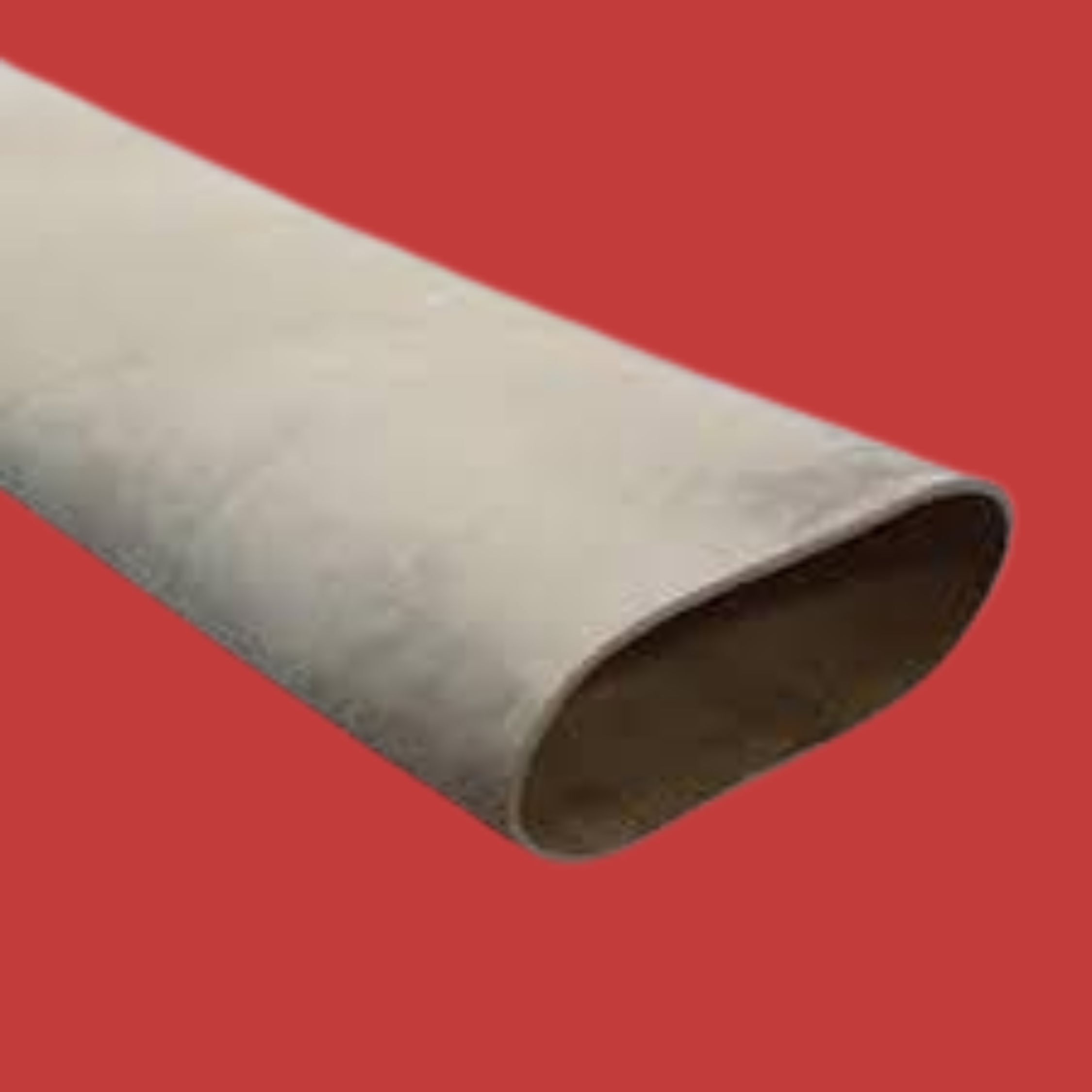 Rubber Discharge Chute - Color: Black