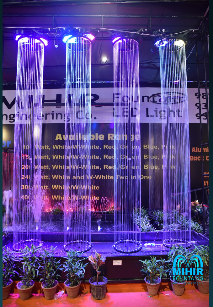 Multi Cilinder Fountain - Color: Multicolor