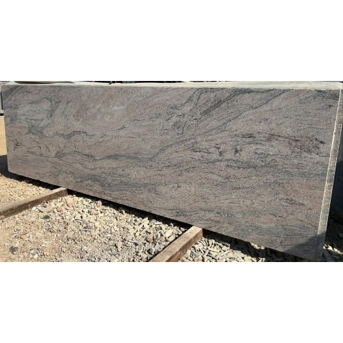 Pink Paradise Granite Slab - Up to 15mm Thickness, Customized Size, Polished Finish , Versatile Grey for Industrial Applications