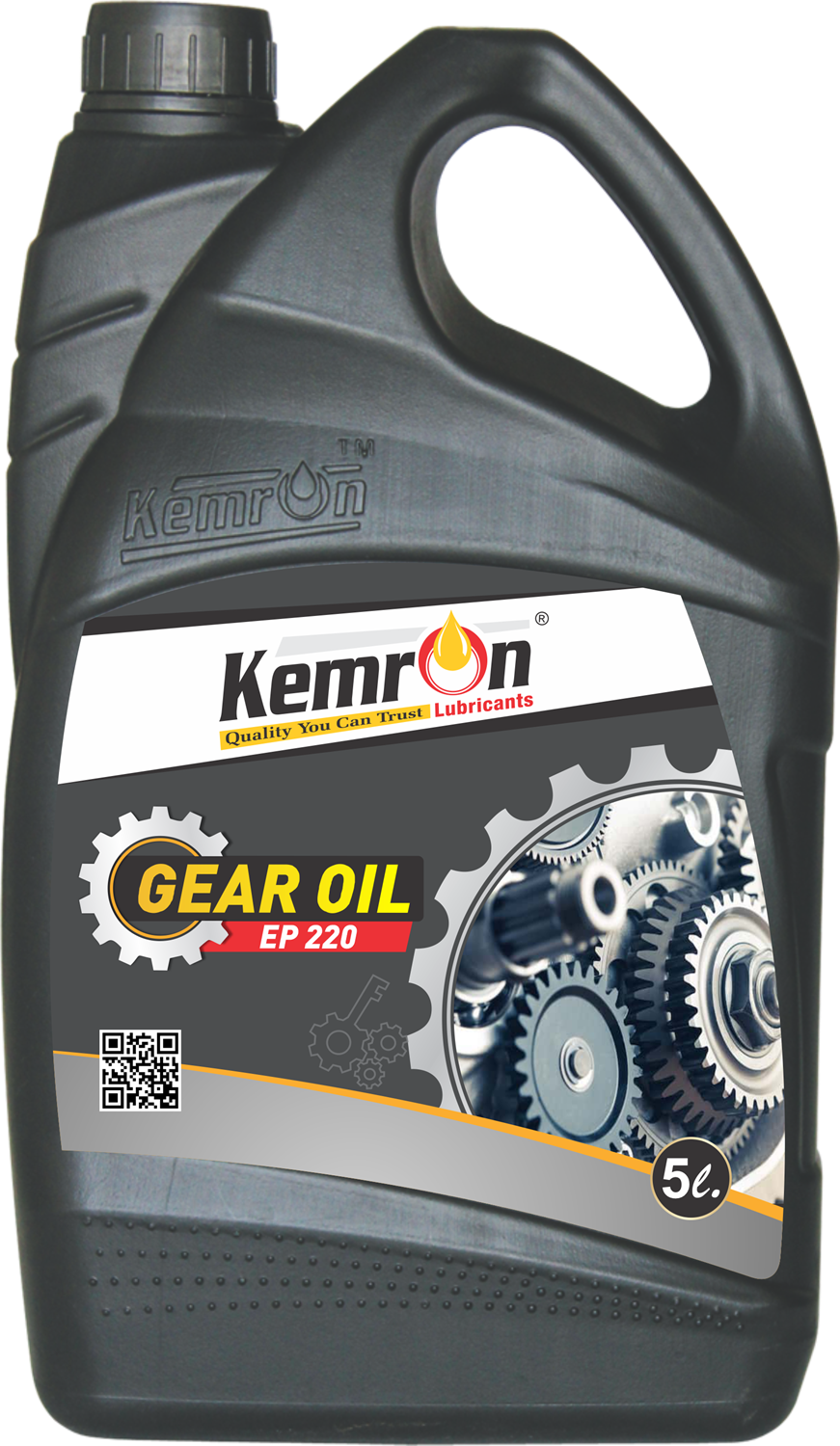 Kemron Gear Ep 220 - Density 0.9, Color Gold, Natural Smell | Application: Automotive & Industrial, Multi Viscosity 220, Packaging: Small Can