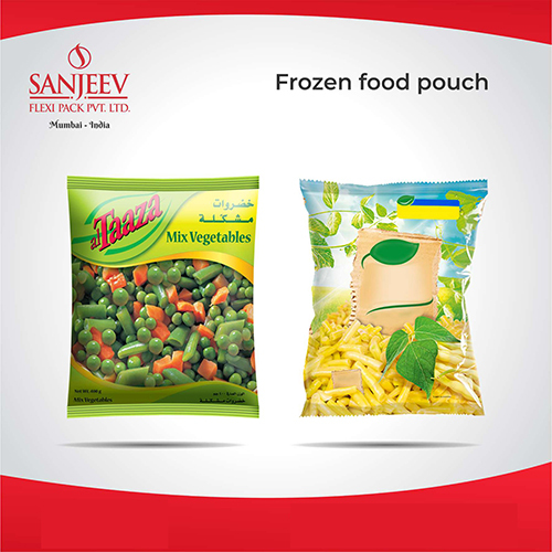 Different Colours Available Frozen Food Pouch