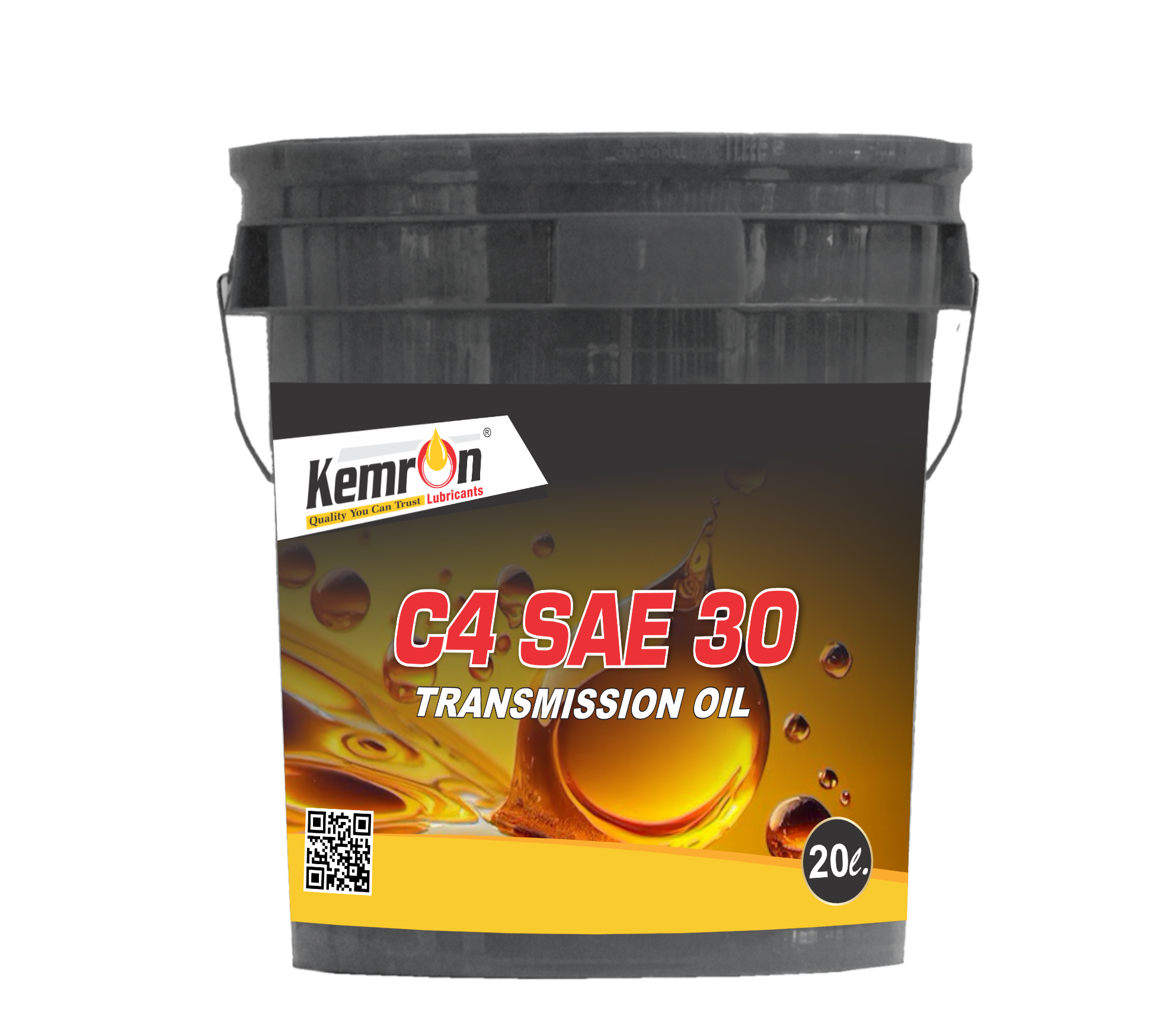 Kemron C4sae30 Bucket - Gold Multi Viscosity Automotive & Industrial Oil | Density: 0.9 Kg/l, Natural Smell, Packaged In Container/drum