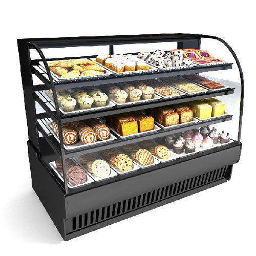 Glass Rectangular Bakery Cake - Design: Modern