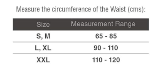 Scrotal Support Vissco - Latex-free Breathable Material, S/m/l/xl/xxl | Adjustable Waist Band, Two Stabiliser Straps For Comfort