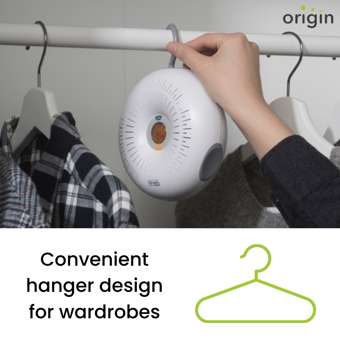 Origin Mini Dehumidifier Om1 And Recharging Base Orb1 - Humidity Sensor: Yes