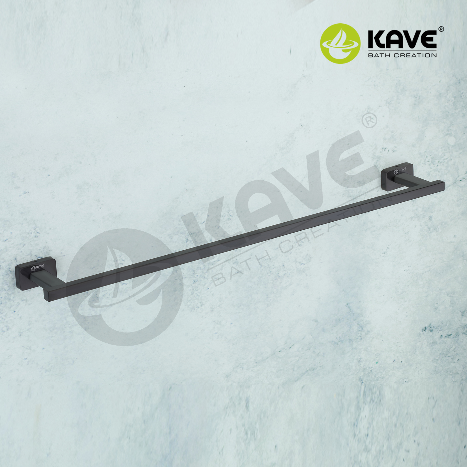 Rectuangal Soap Dish - Color: Black