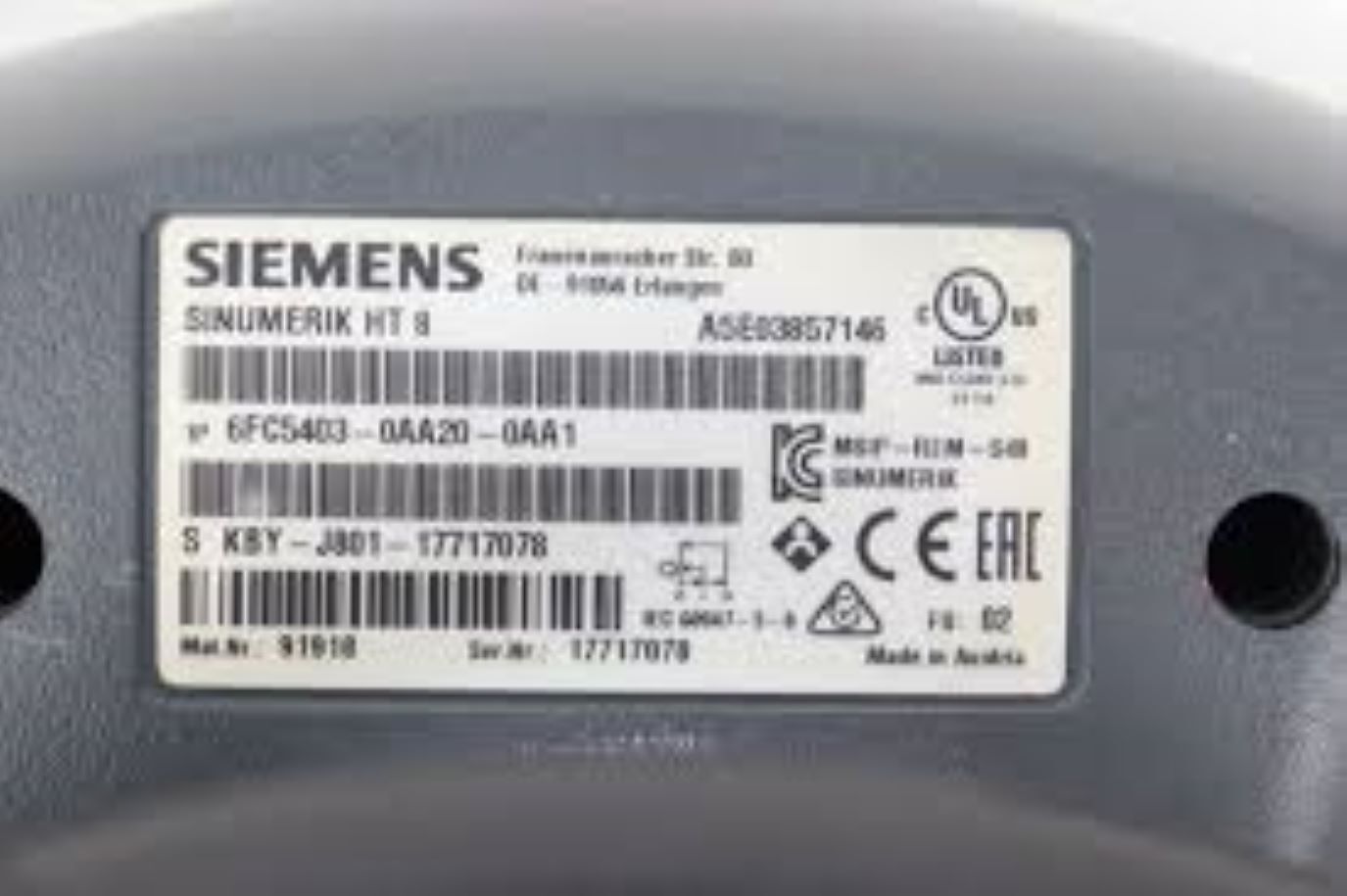 6fc5403-0aa20-0aa1-siemens Programmable Logic Controller