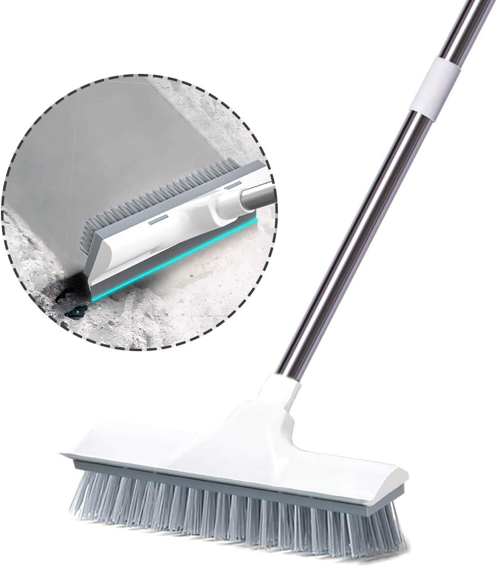 2 In 1 Long Handle Floor Scrub Brush