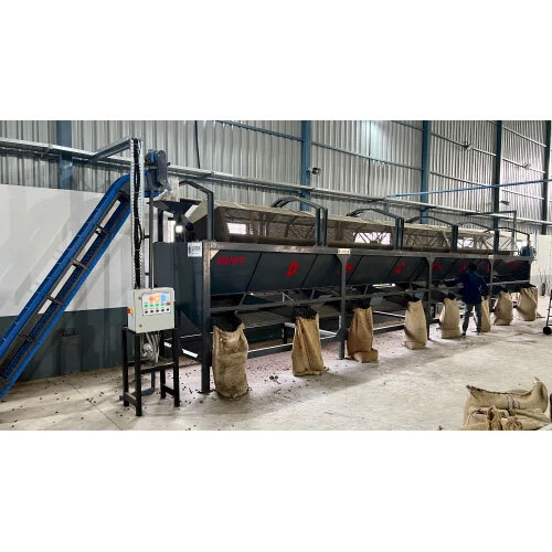 Raw Cashew Nut Grading Machine Capacity: 1500 Kg/Hr