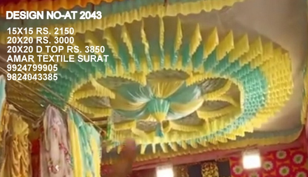 Ceiling Mandap - Attributes: Quick Dry