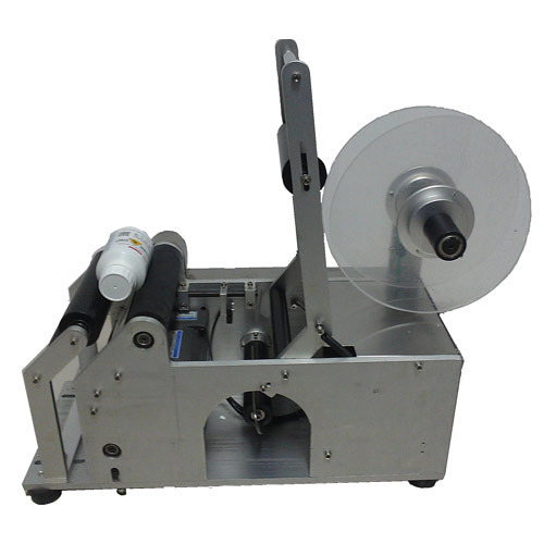 Self Adhesive Sticker Labeling Machine - Electric, 1 Phase 230v, 50hz Ac | Semi-automatic, High Efficiency, Versatile, Eco-friendly, Precise Label Placement, Warranty Included