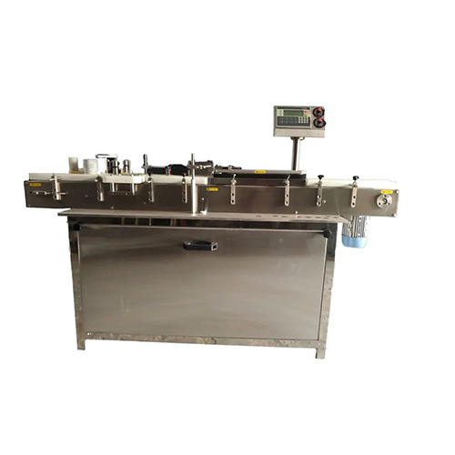 Self Adhesive Sticker Labeling Machine - Electric, 1 Phase 230v, 50hz Ac | Semi-automatic, High Efficiency, Versatile, Eco-friendly, Precise Label Placement, Warranty Included