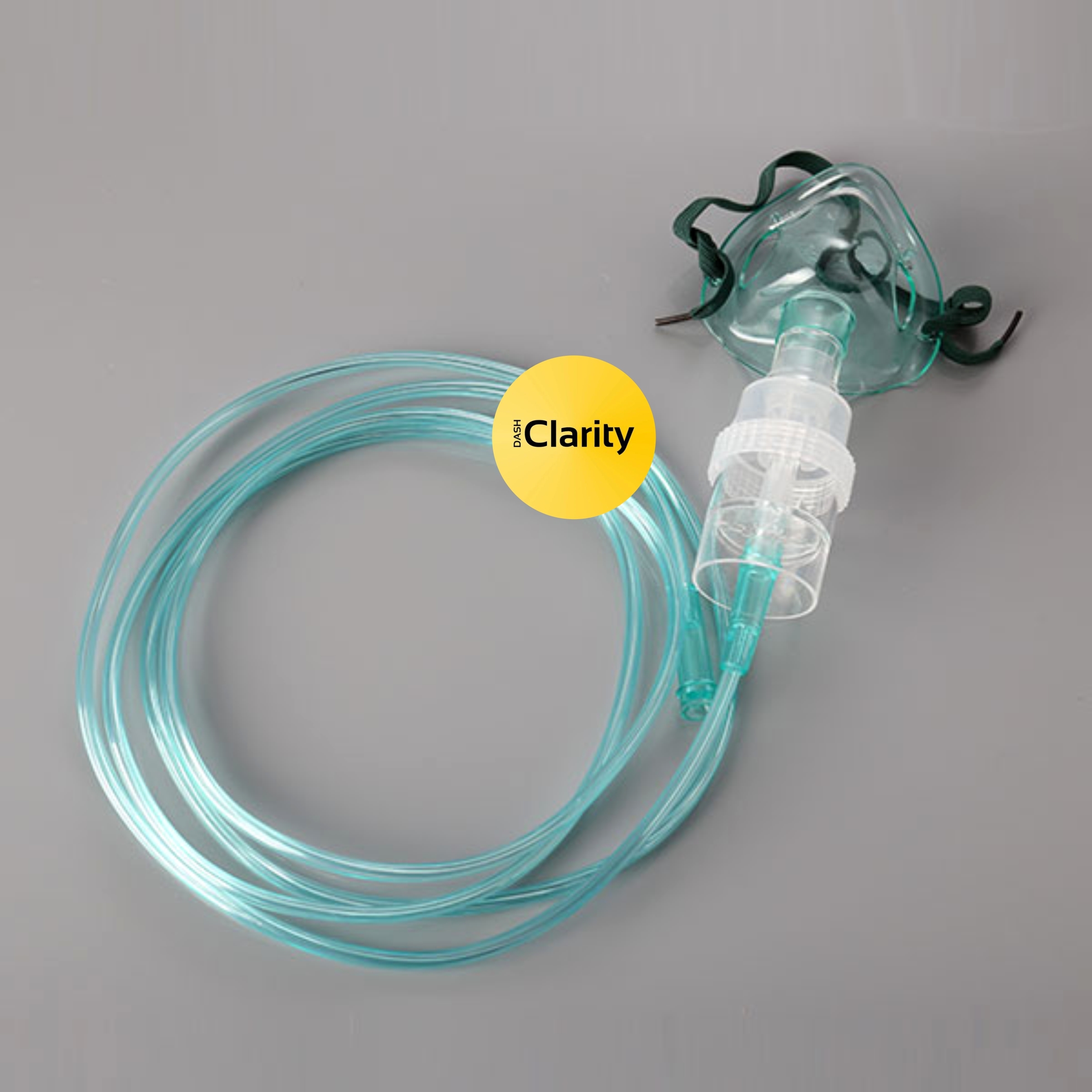 Blue Transparent Oxygen Nebulizer Mask
