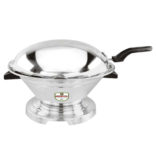 Junior Gas Tandoor - Aluminum, 14x14x12 Inches, Mirror Finish | Manual Operation, Standard Capacity, Round Shape, 1-Year Warranty, Lightweight Design