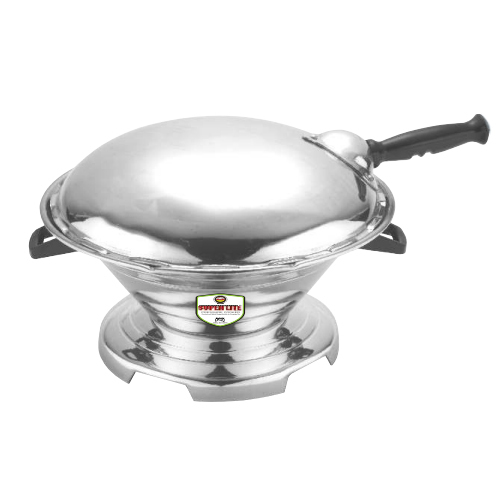 Senior Gas Tandoor - Aluminum, 14x14x12 Inch Mirror Finish | Manual Operation, Standard Capacity, Round Shape, 1 Year Warranty, 4.1 kg Weight