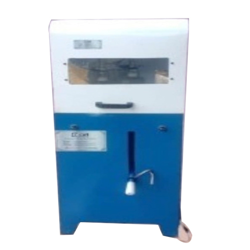 Manual Single Head Cutting Machine for UPVC & Aluminium - Steel Material, Blade Size 500 mm, Blue Color, 220 Volt, Weight 550 kg | Manual Control, Pneumatic Drive, 1 Year Warranty