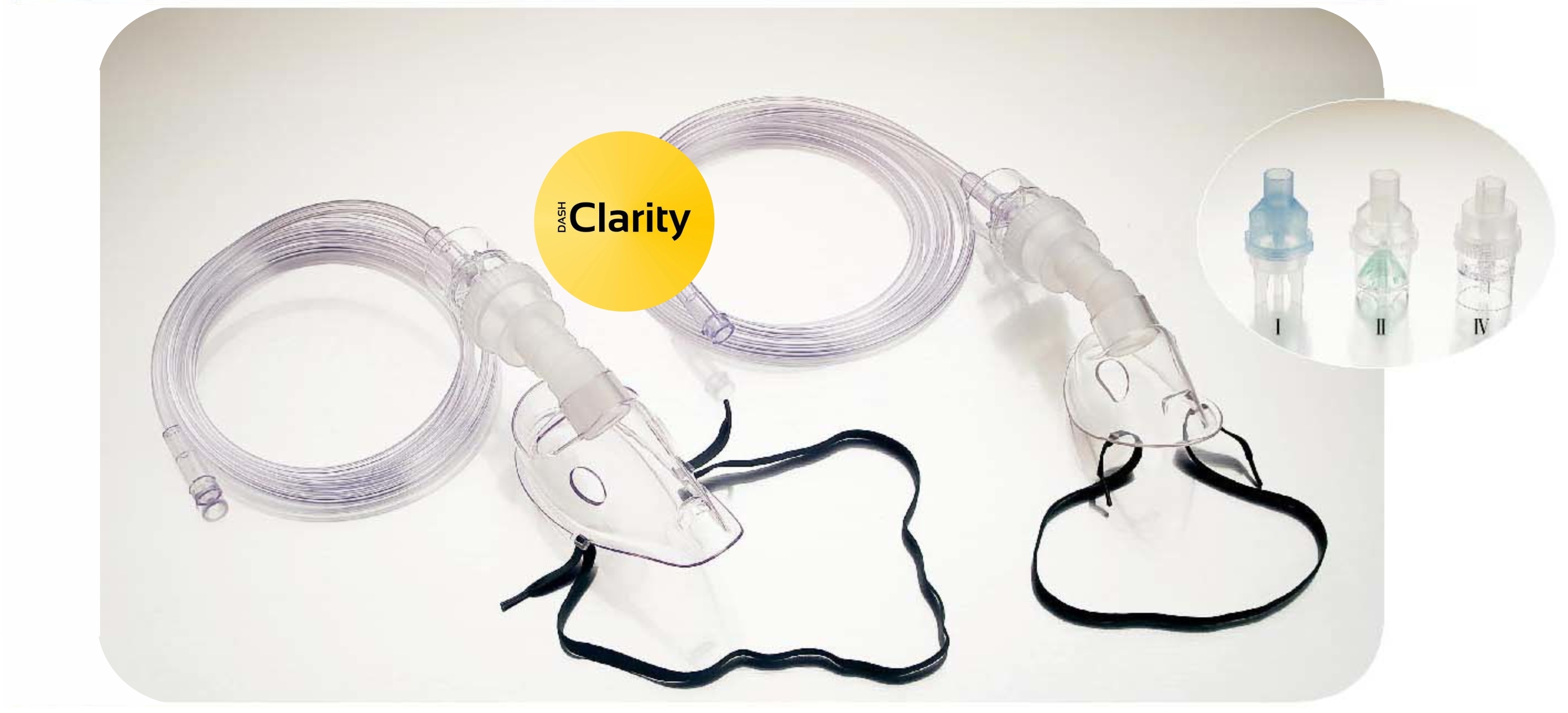 Disposable Nebulizer Kit - Medical Grade Pvc, Universal Compatibility , Adjustable Straps And Ergonomic Design For Enhanced Comfort