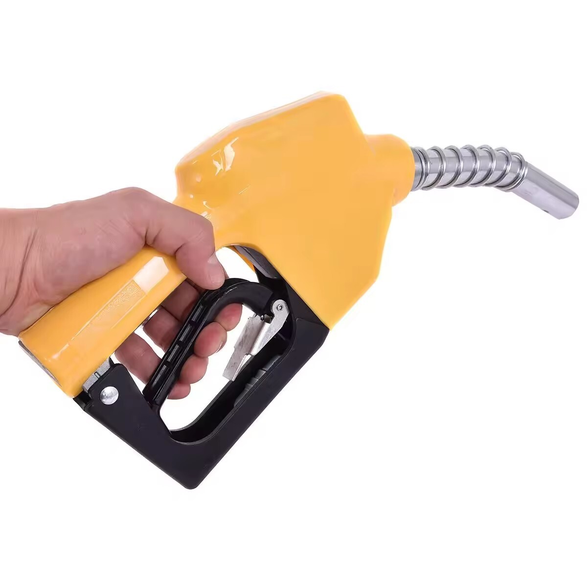 Opw 11a Automatic Fuel Dispenser Nozzle - Aluminum, 300-400mm Length, Yellow | Automatic Dispensing, Easy Spout Removal, One-hand Control, Splash Guard