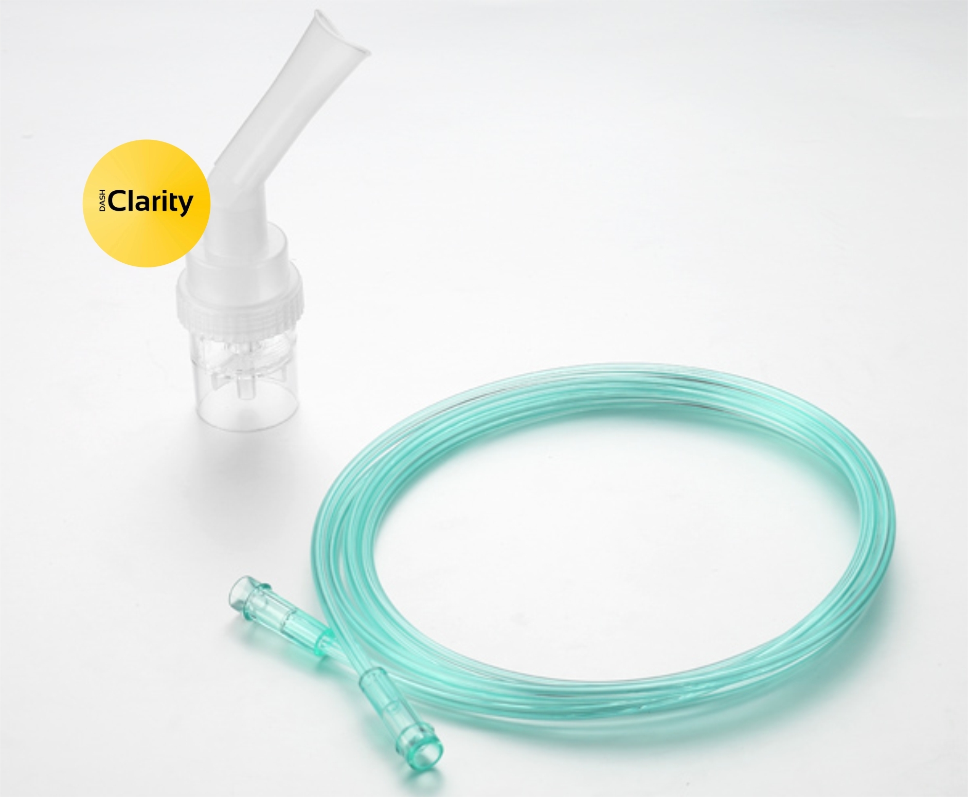 Disposable Nebulizer Cup - Medical-grade Plastic, Transparent White | Universal Compatibility, Ergonomic Design, Efficient Aerosolization