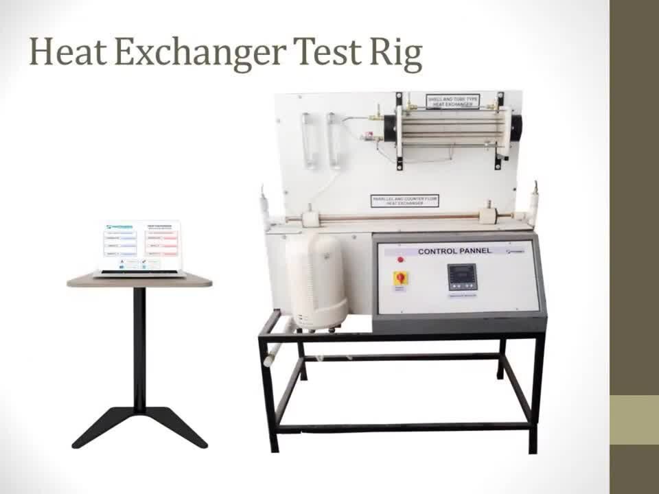 Plate Type Heat Exchanger Test Rig - Application: Industrial