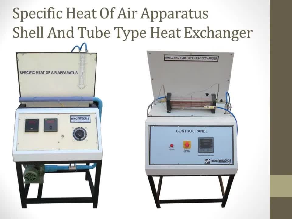 Plate Type Heat Exchanger Test Rig - Application: Industrial