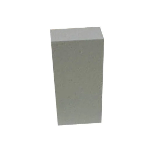 High Alumina Refractory Fire Brick - Alumina Block, 9 In. X 4 In. X 3 In., White | High Refractoriness, Durable, Classic Brick Shape
