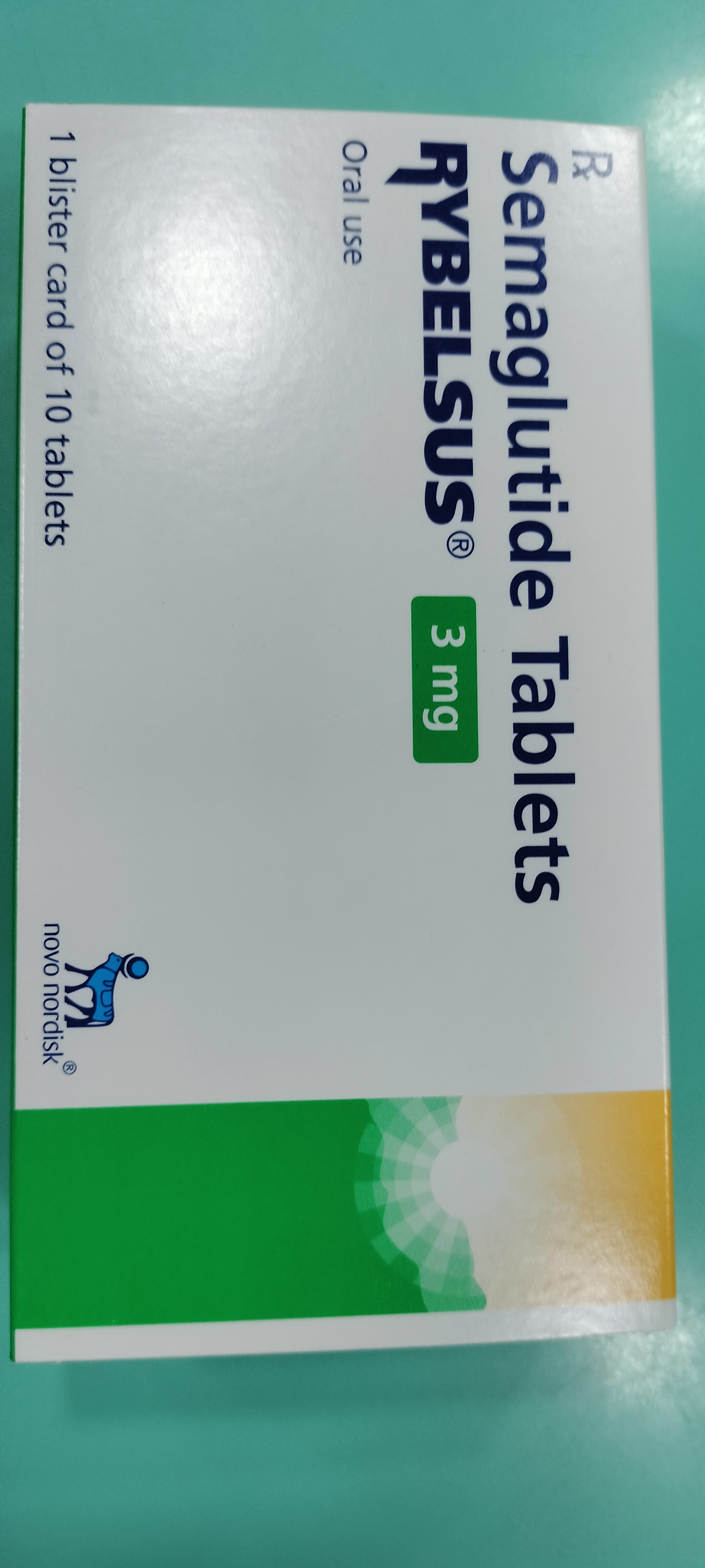 Rybelsus 3mg Tablet - Ingredients: Semaglutide (3mg)