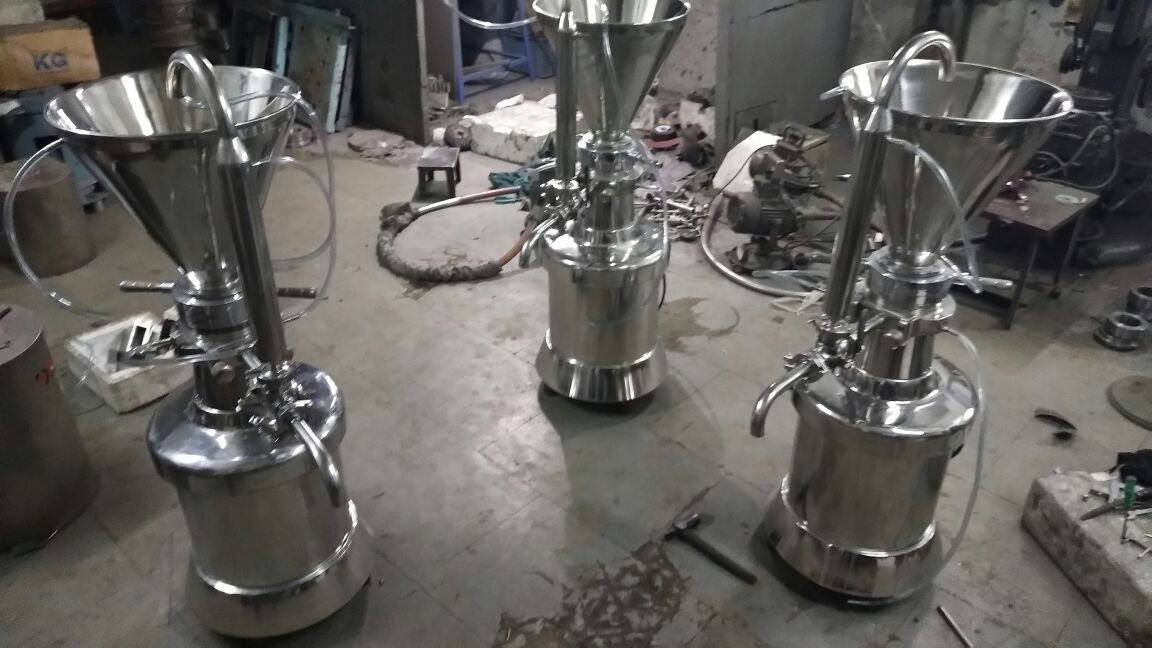 Colloid Mill Machine - Color: Silver