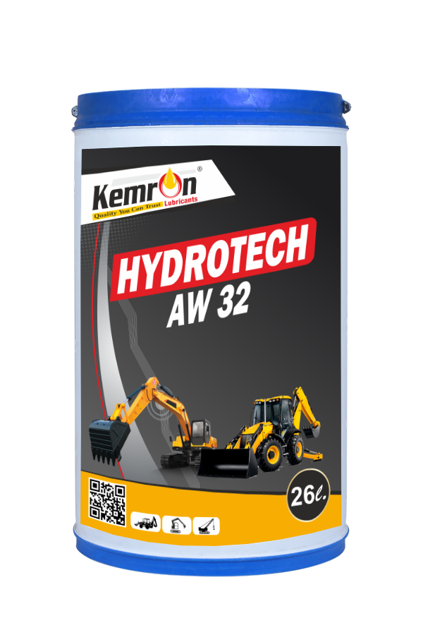 Kemron Hydrotech Aw 32 Beral - Gold Oil, 0.9 Kg/l Density | Automotive & Industrial Use, Natural Smell, Packaged In Container & Small Drum