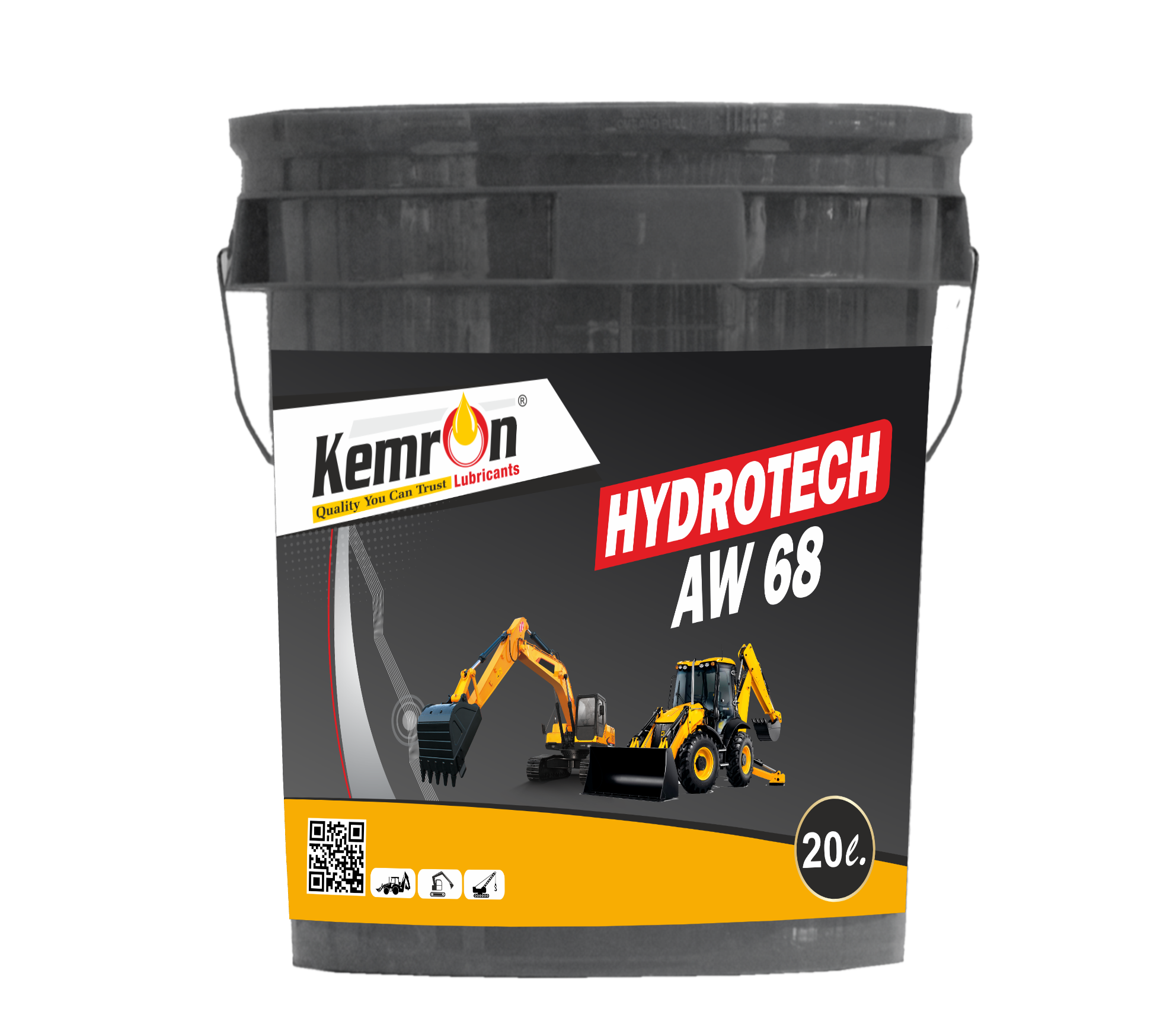 Kemron Hydrotech Aw 68 - Viscosity Grade Hydrotech Aw 68 | Gold Color, Natural Oil, Beral Packaging Type