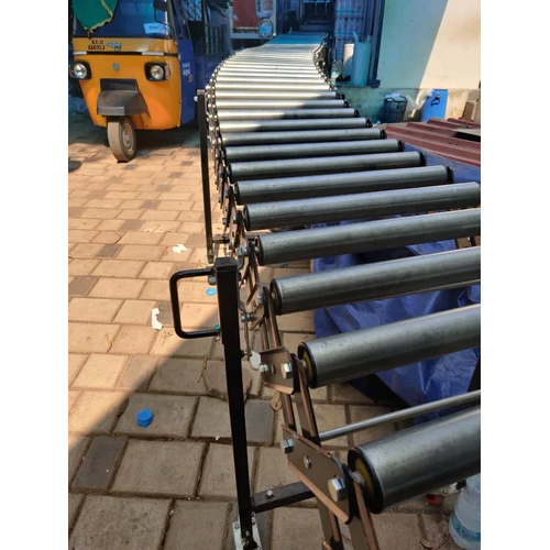 Curve Conveyor - Mild Steel, Customized Length, 180 m/m Speed | 100-150 kg Load Capacity, Colour Coated, Industrial Use, Warranty Included
