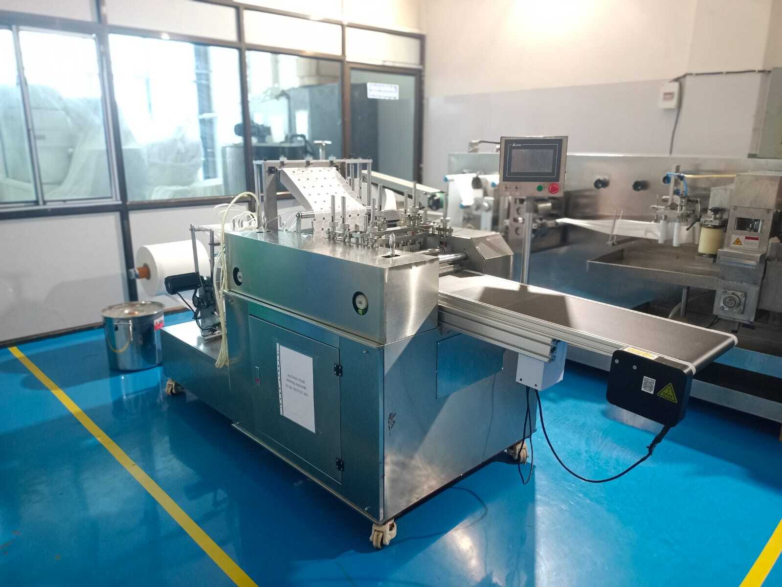 Alcohol Swab Wipes Making Machines Capacity: 400-600 Pcs/min