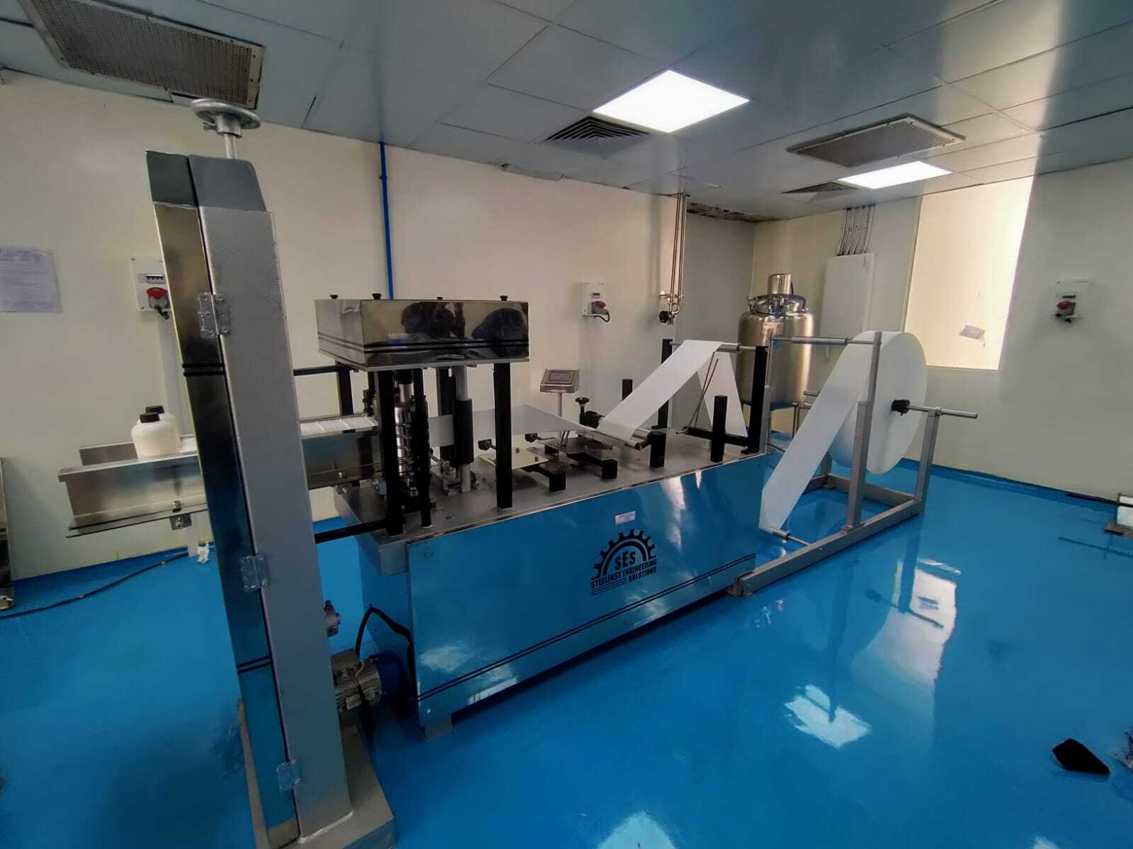 Wet Tissue Making Machine Capacity: 400-600 Pcs/min