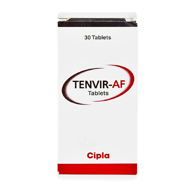 Tenvir Af Tablets - 25mg Dosage | For Treating Hiv Infection & Chronic Hbv, Recommended For Human Use, Store At Room Temperature