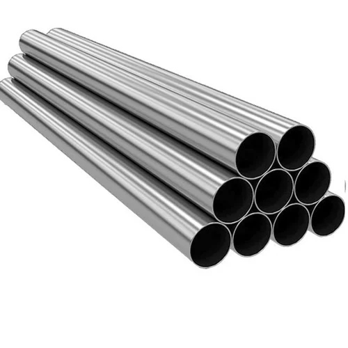 Alloy Steel P11 ERW Pipe - Alloy Steel, Polished Finish, Grade P11, Silver Color | Applications in Construction, Durable Steel Pipes