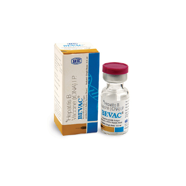 Bevac Vaccine - 0.5ml Hepatitis B Vaccine Rdna Ip | Tan Liquid, Normal Fermentation Smell, Room Temperature Storage, Effective Immunity