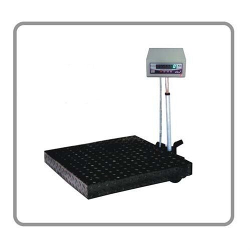 Ms Angle Frame Chequered Top-500kg X 50 Gm - Capacity Range: 500 Kilograms (Kg)