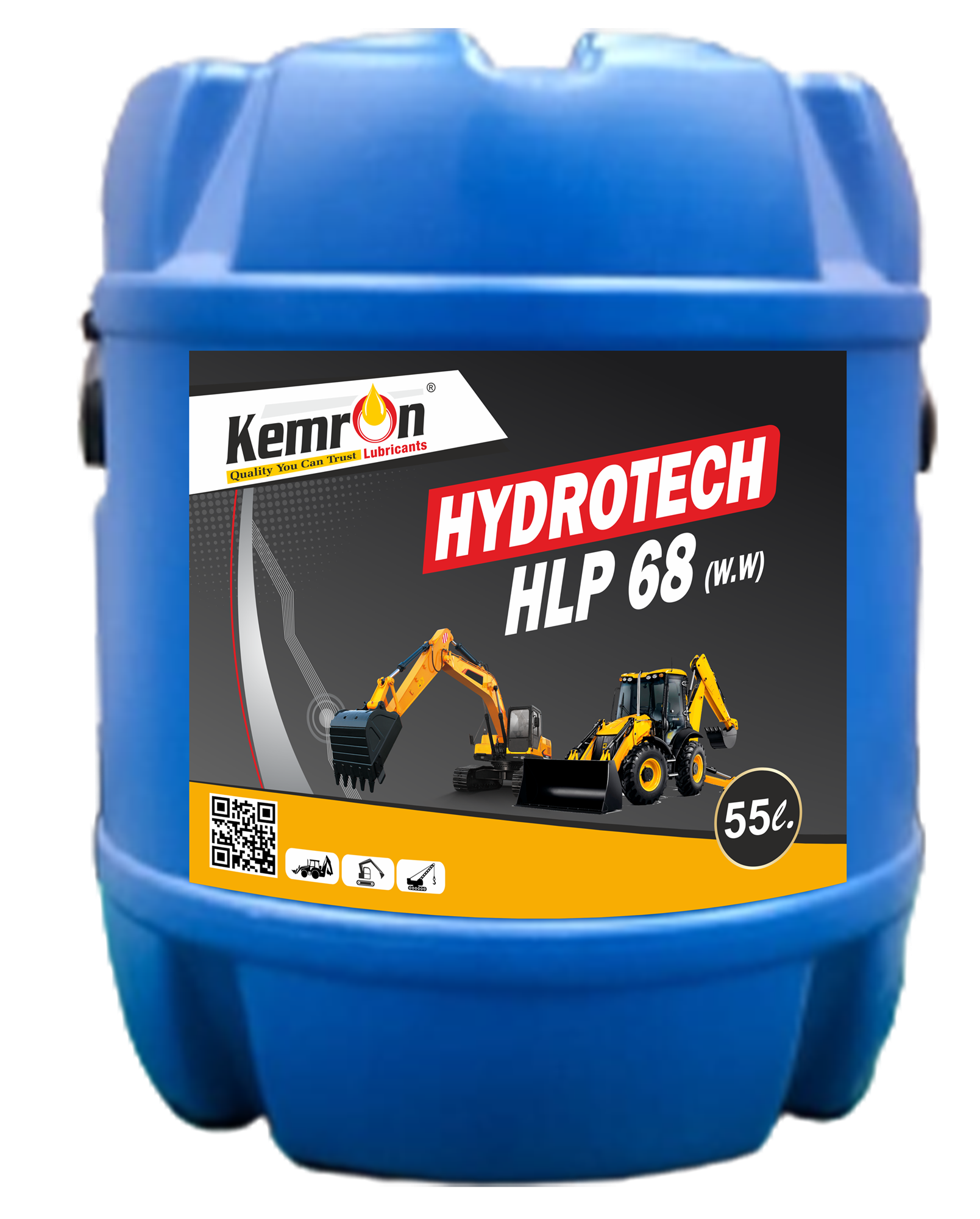 Kemron Hydrotech Hlp 68 Beral - Liquid Oil, Gold Color, Density 0.9 Kg/l | Automotive & Industrial Use, Natural Smell, Packaged In Small Can