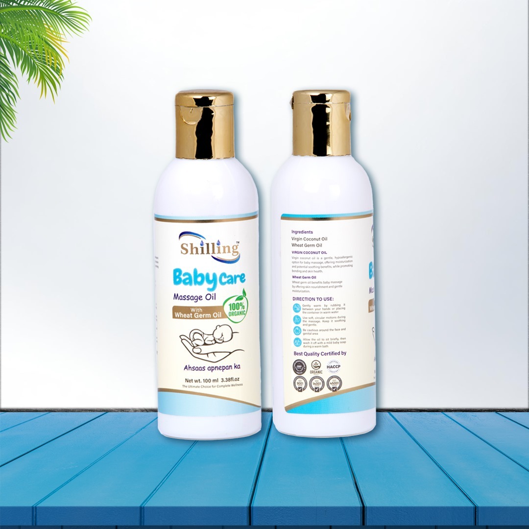 100% Virgin Coconut Baby Massage Oil