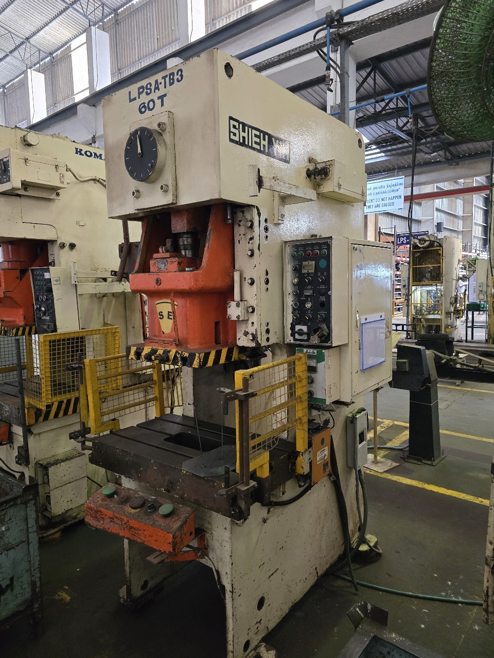 Used Seyi 60 Ton Cross Shaft Pneumatic Press