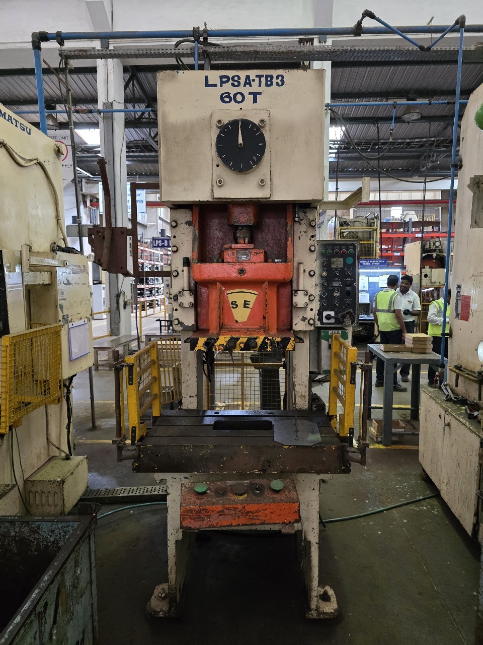 Used Seyi 60 Ton Cross Shaft Pneumatic Press