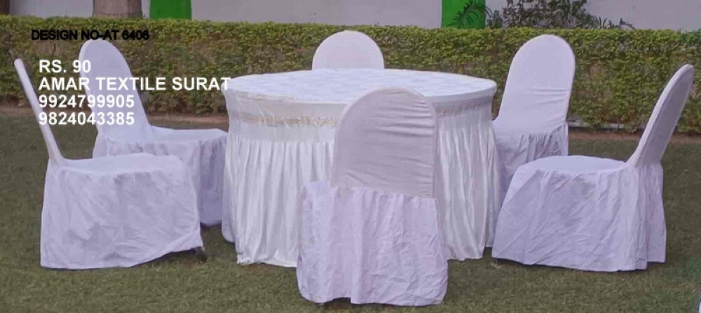 Mandap Table Decoration - Cotton Blend, Full Size, All Colors | Quick Dry, Washable, Strong, Perfect Density, Plain Texture