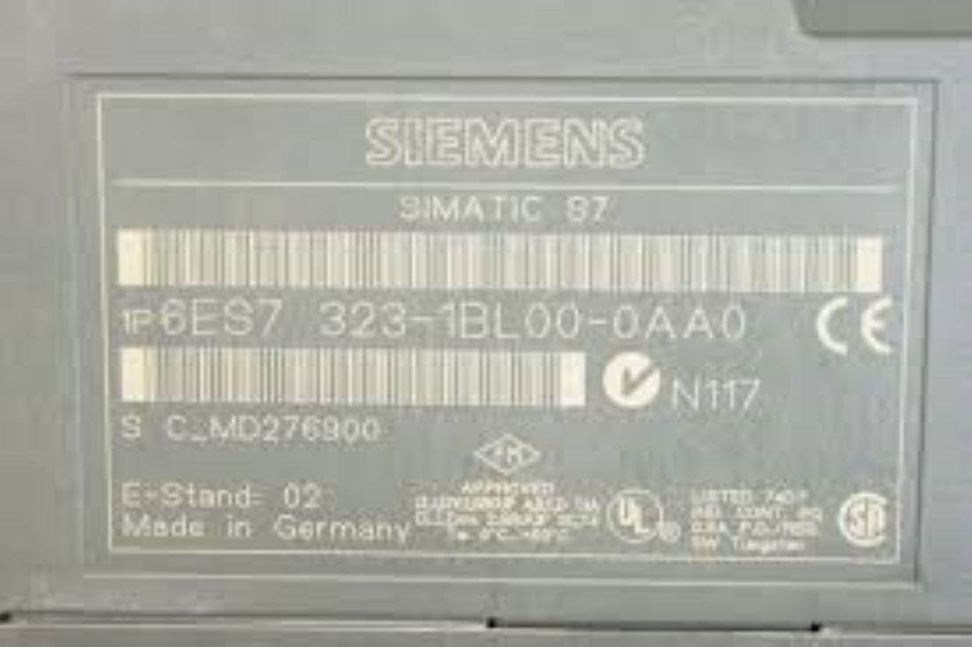 6es7323-1bl00-0aa0-siemens Programmable Logic Controller