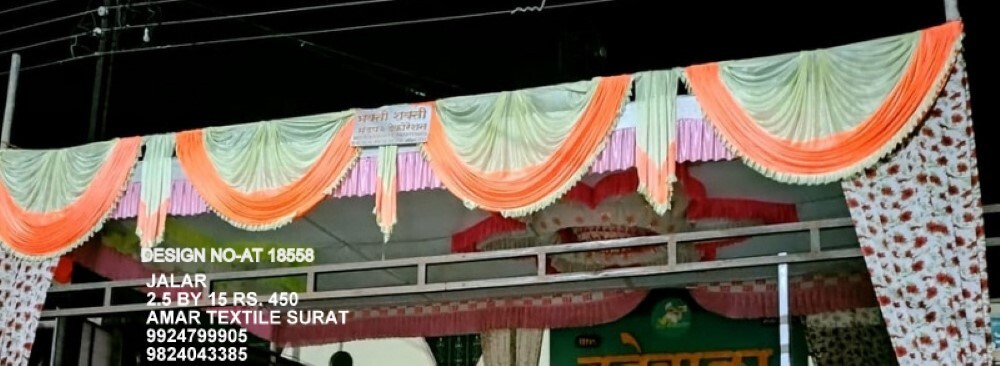 Wedding Jalar Design - Good Material, Full Length, All Colors | Strong, Plain Style, Perfect Weight, Super Width