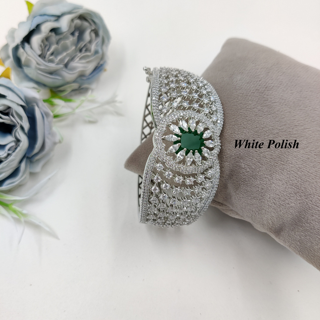 New Fancy Glass Stone Designer American Diamond Bracelet