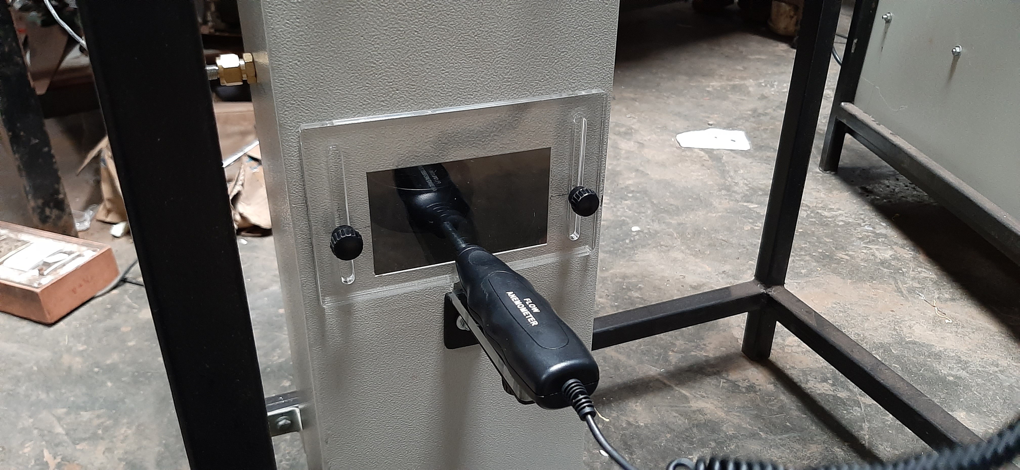 Pin Fin Apparatus - Brass Pin, 12 Mm Diameter, 150 Mm Duct Length , Centrifugal Blower With 400 Watt Heater & 6 Thermocouples For Heat Transfer Studies