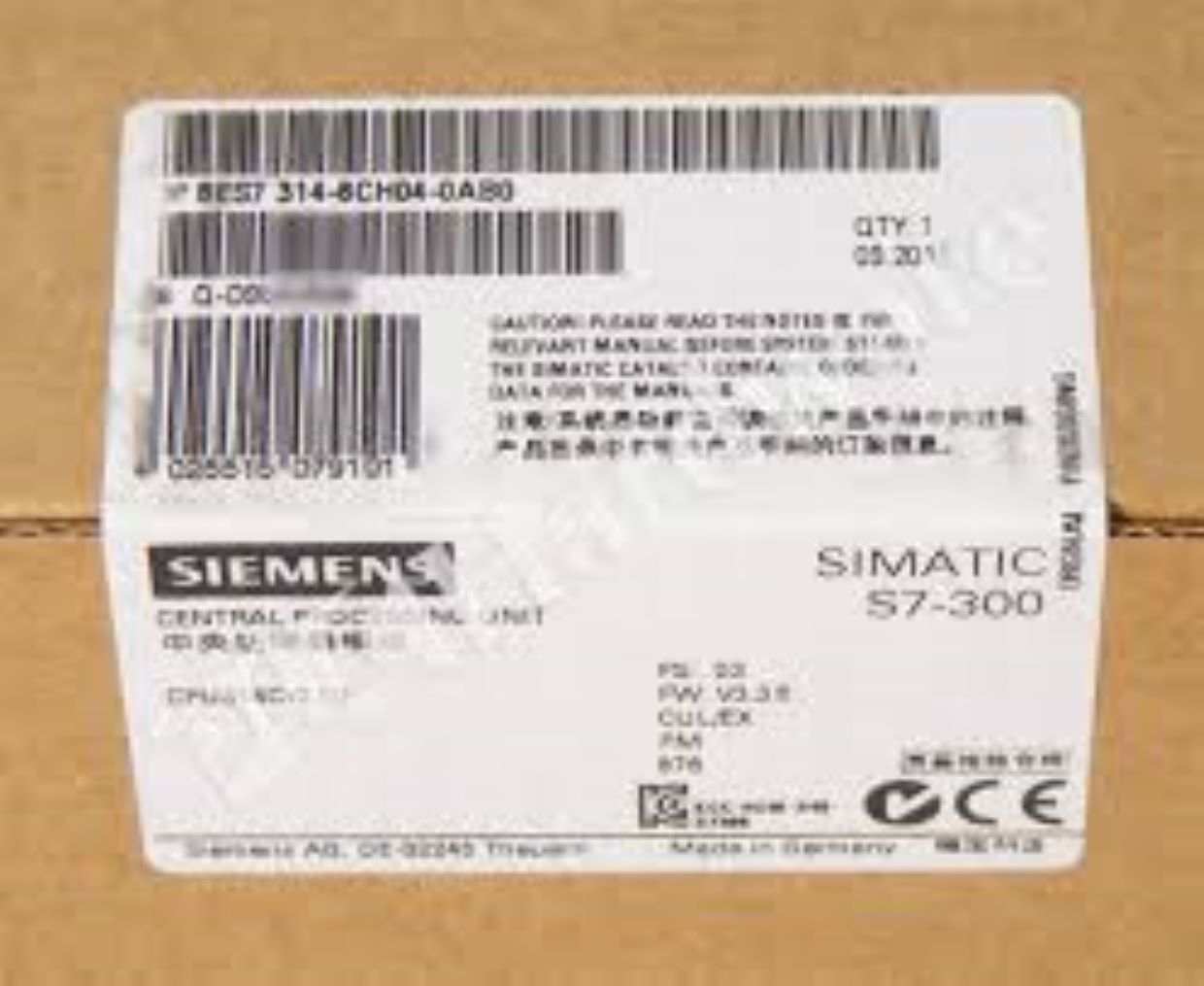 6es7 314-6ch04-0ab0-siemens Programmable Logic Controller