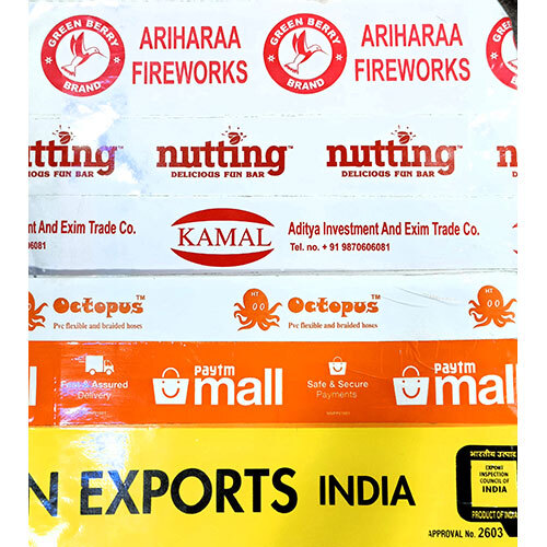 Different Available Printed Bopp Tapes