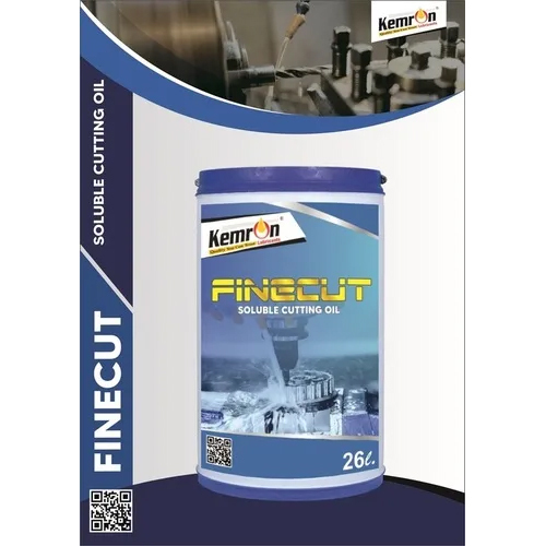 KEMRON FINECUT - Gold Automotive and Industrial Oil , 0.9 kg/L Density, Natural Smell, Packaged in Container & Small Can (Drum)